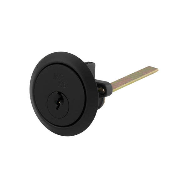 Eurospec - MPX6 Standard RIM Cylinder-Matt Black-MK - CYF79524MB