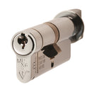 Eurospec - Mpx6 Euro Cylinder & Turn 80mm Ktd - Polished Chrome - CYX71380PC - Choice Handles