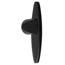 Eurospec - Shaped Disabled Lever Thumbturn to suit Cylinder - Black - CYZ70012SC - Choice Handles