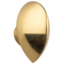 Eurospec - Round Thumbturn to suit Cylinder - Polished Brass - CYZ70008BK - Choice Handles