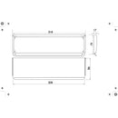 Frelan - 4 Inch Butt Hinges - Black Antique - JAB104 - Pair - Choice Handles