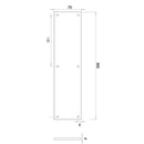 Frelan - Antique Covered Escutcheon 50mm - Black - JAB53 - Choice Handles