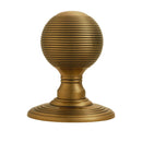 Carlisle Brass - Delamain Reeded Knob - Florentine Bronze - DK37CFB - Choice Handles