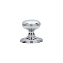 Carlisle Brass - Delamain Ringed Knob - Polished Chrome - DK39CCP - Choice Handles