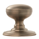Carlisle Brass - Delamain Ringed Knob - Satin Nickel - DK39CSN - Choice Handles