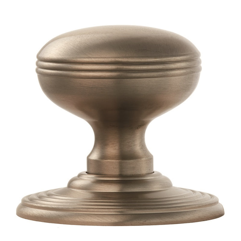 Carlisle Brass - Delamain Ringed Knob - Satin Nickel - DK39CSN - Choice Handles