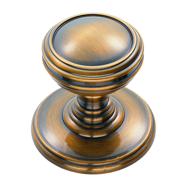 Carlisle Brass - Delamain Plain Knob 25mm - Florentine Bronze - DK47BFB - Choice Handles