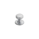 Carlisle Brass - Delamain Plain Knob 25mm - Satin Chrome - DK47BSC - Choice Handles
