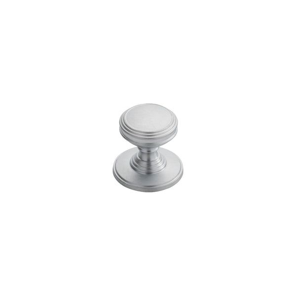 Carlisle Brass - Delamain Plain Knob 25mm - Satin Chrome - DK47BSC - Choice Handles