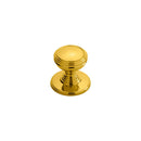 Carlisle Brass - Delamain Plain Knob 30mm - Polished Brass - DK47C - Choice Handles