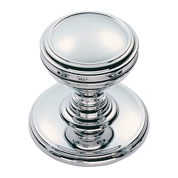 Carlisle Brass - Delamain Plain Knob 25mm - Polished Chrome - DK47BCP - Choice Handles