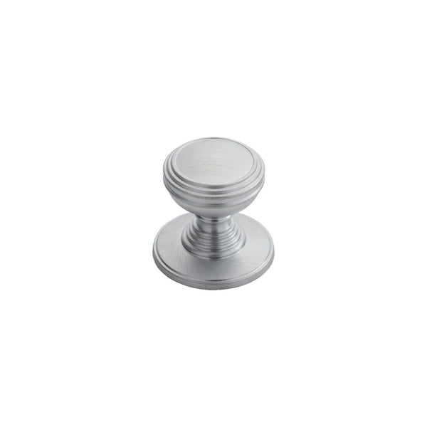 Carlisle Brass - Delamain Plain Knob 30mm - Satin Chrome - DK47CSC - Choice Handles