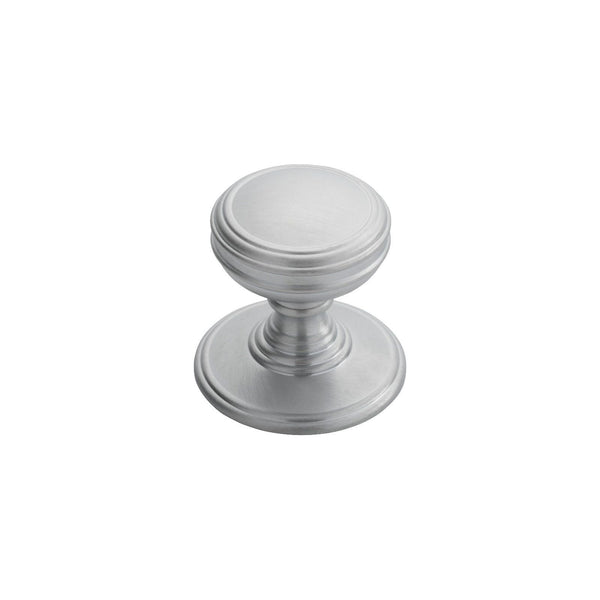 Carlisle Brass - Delamain Plain Knob 38mm - Satin Chrome - DK47DSC - Choice Handles