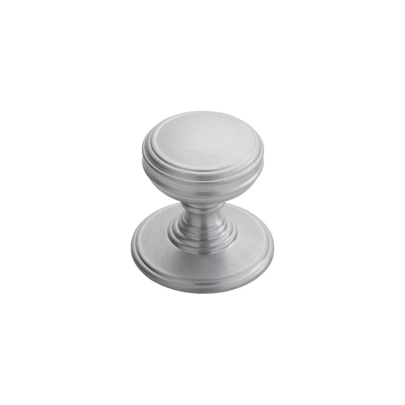 Carlisle Brass - Delamain Plain Knob 38mm - Satin Chrome - DK47DSC - Choice Handles