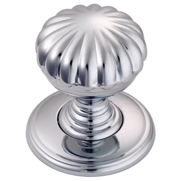 Carlisle Brass - Delamain Flower Knob  32mm - Polished Chrome - DK48CCP - Choice Handles