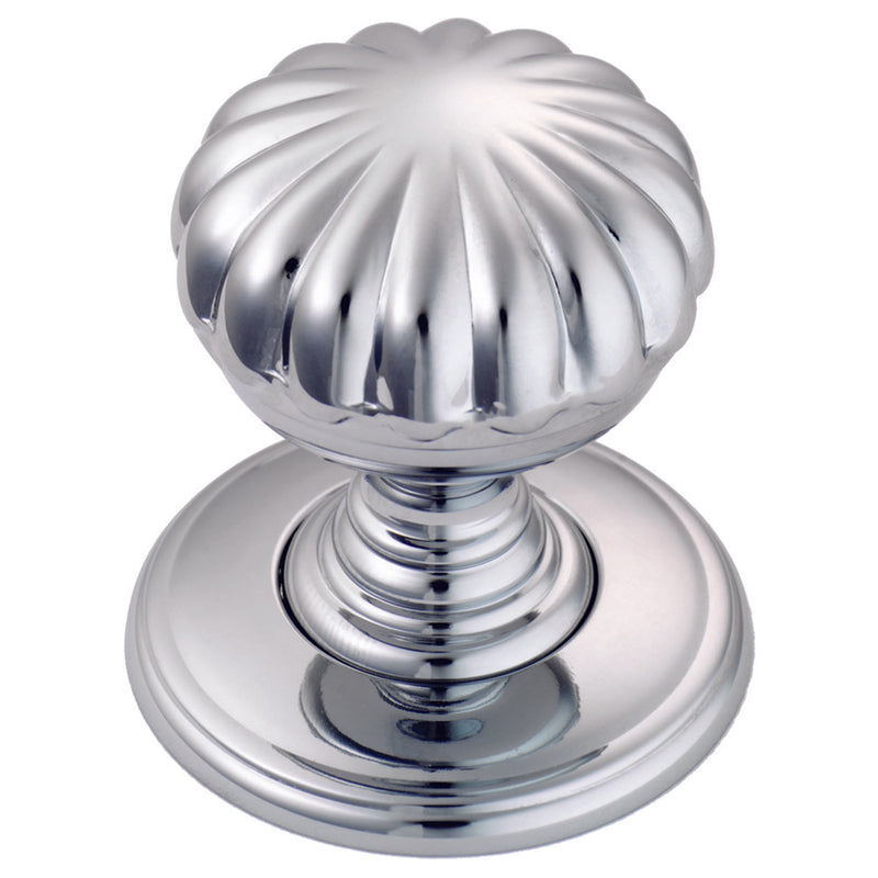 Carlisle Brass - Delamain Flower Knob  32mm - Polished Chrome - DK48CCP - Choice Handles