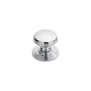 Carlisle Brass - Delamain Ringed Knob 35mm - Polished Chrome - DK49CCP - Choice Handles
