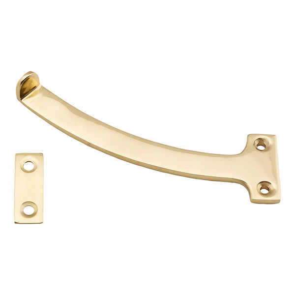 Carlisle Brass - Quadrant Arm Casement Stay 150mm - Polished Brass - DK7