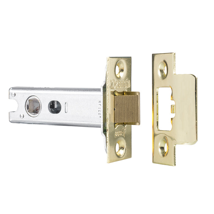 Carlisle Brass - Heavy Duty Tubular Mortice Latch 64mm - Polished Brass - DL5025