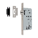 Eurospec - Din Latch-Satin Stainless Steel-Square-55mm - Stainless Steel - DLX0055LSSS - Choice Handles