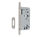 Eurospec - DIN Euro Deadlock-Satin Stainless Steel-Radius-60mm - Stainless Steel - DLX0060EPSSS/R - Choice Handles