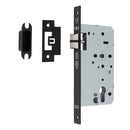 Eurospec - Din Latch-Matt Black-Square-60mm - Matt Black - DLX0060LMB - Choice Handles