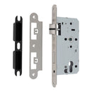 Eurospec - DIN Euro Sashlock-Satin Stainless Steel-55mm-Radius - Stainless Steel - DLX7255EPSSS/R - Choice Handles