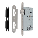 Eurospec - DIN Euro Escape Lock-Satin Stainless Steel-Radius - Stainless Steel - DLX7260ESCSSS/R - Choice Handles