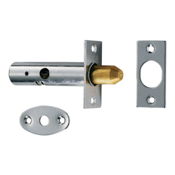 Eurospec - Security Door Rack Bolt - Polished Chrome - DSB8225PC
