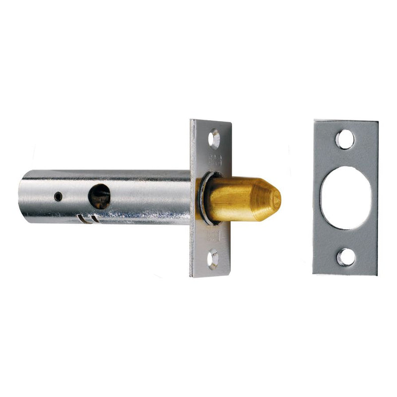 Eurospec - Security Door Rack Bolt - Satin Chrome - DSB8225SC