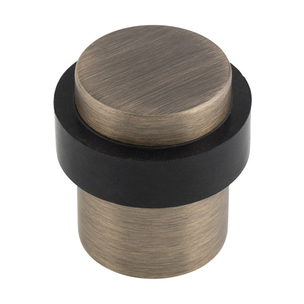 Eurospec - Floor Mounted Pedestal Door Stops  - Antique Brass - DSF1030AB
