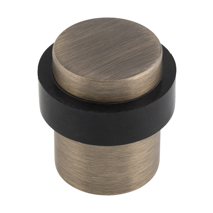 Eurospec - Floor Mounted Pedestal Door Stops  - Antique Brass - DSF1030AB