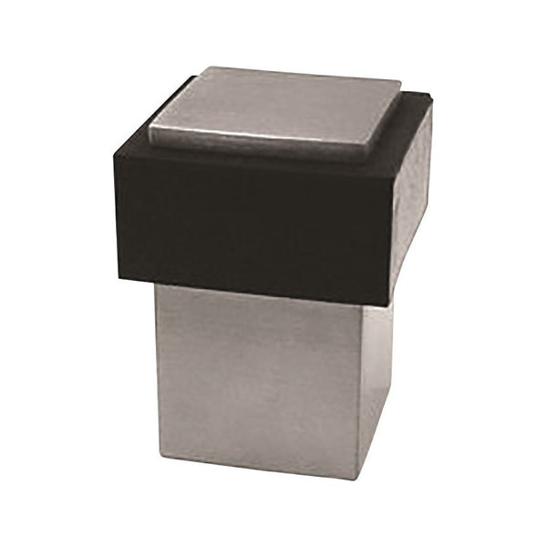 Eurospec - Steelworx Square Floor Door Stop - Satin Stainless Steel - DSF1430SSS - Choice Handles