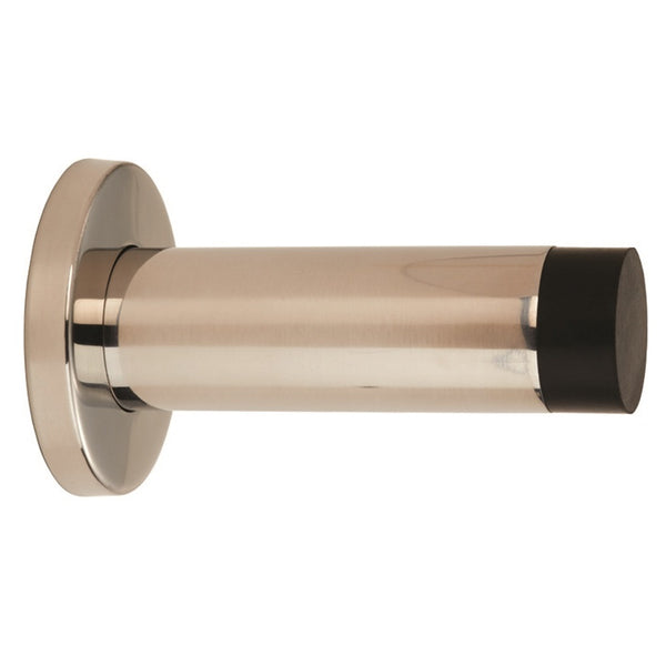 Eurospec - Steelworx Wall Mounted Door Stop 76mm - Bright Stainless Steel - DSW1016BSS - Choice Handles