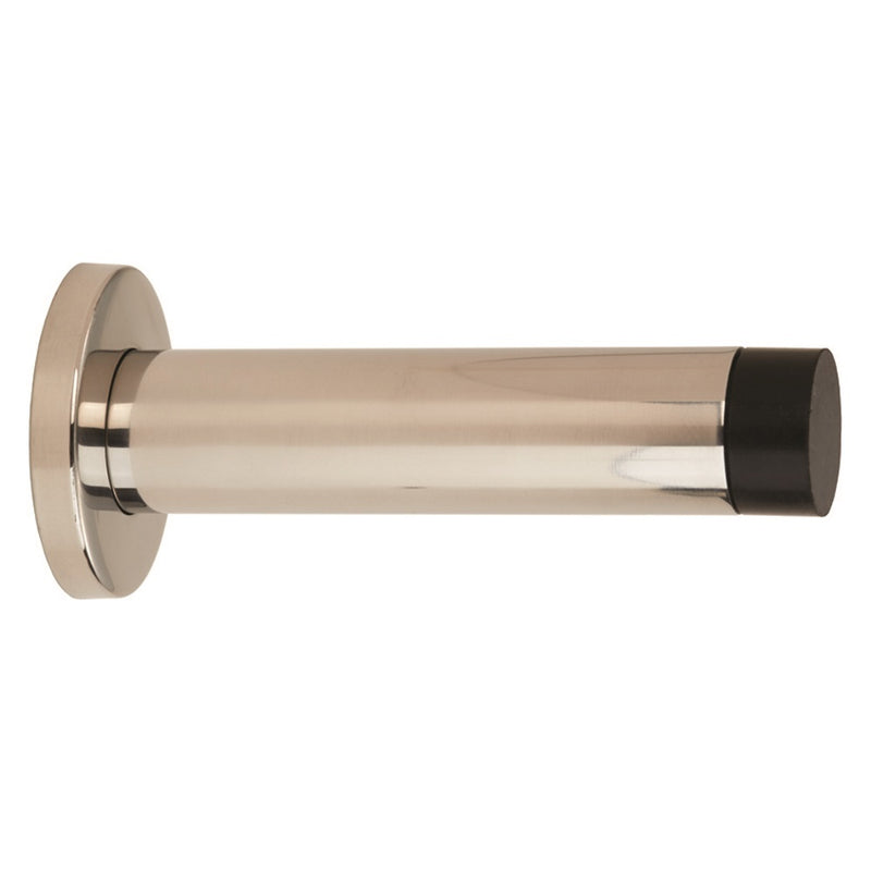 Eurospec - Steelworx Wall Mounted Door Stop 102mm - Bright Stainless Steel - DSW1017BSS - Choice Handles