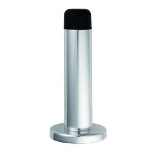 Eurospec - Skirting Mounted Door stop - Polished Anodised Aluminium - DSW6001PAA - Choice Handles