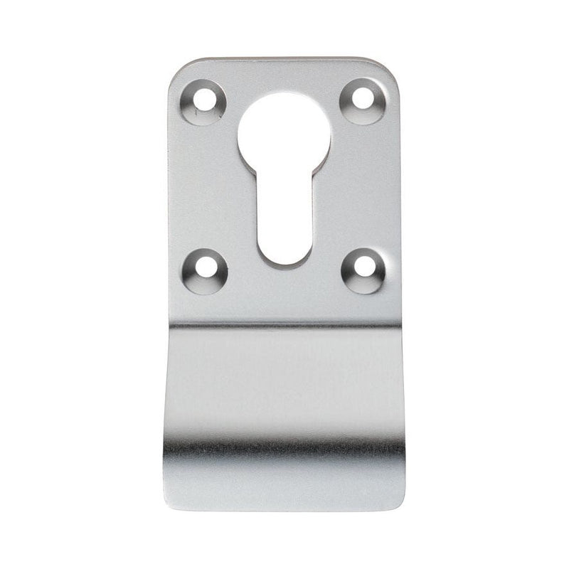 Eurospec - Cylinder Pull Euro profile - Satin Anodised Aluminium - ECP9000SAA - Choice Handles