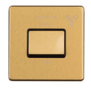 Eurolite Concealed 3mm 6Amp Fan Isolator Switch - Satin Brass - ECSBFSWB - Choice Handles