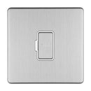 Eurolite Concealed 3mm 13Amp Unswitched Fuse Spur - Stainless Steel - ECSSUSWFW - Choice Handles