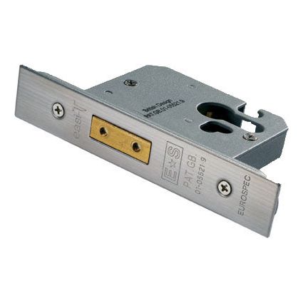 Eurospec - Euro Profile Deadlock 76mm - Satin Stainless Steel - EDS5030SSS - Choice Handles