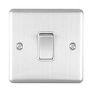 Eurolite Enhance Decorative 20Amp Switch - Satin Stainless - EN20ASWSSW - Choice Handles