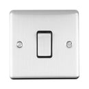 Eurolite Enhance Decorative Intermediate Switch - Satin Stainless - ENINTSSB - Choice Handles