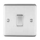 Eurolite Enhance Decorative Intermediate Switch - Satin Stainless - ENINTSSW - Choice Handles