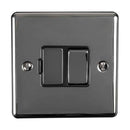Eurolite Enhance Decorative Switched Fuse Spur - Black Nickel - ENSWFBNB - Choice Handles