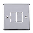 Eurolite Enhance Decorative Switched Fuse Spur - Polished Chrome - ENSWFPCW - Choice Handles
