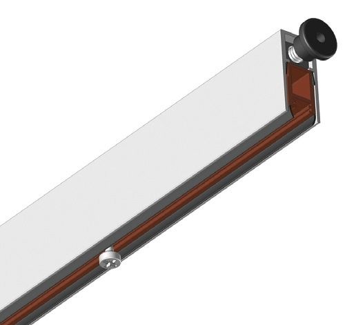 Eurospec - Top (Mortice) 37 DB Range 830mm. - Satin Anodised Aluminium - ES1205