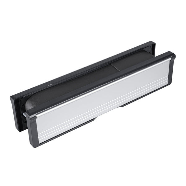 Eurospec  - Intumescent Letterbox Assemblies 254mm SAA. - Satin Anodised Aluminium - ES303 - Choice Handles
