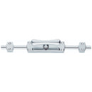 Carlisle Brass - Espagnolette - Tee Knob Set With 2 X 1.2M Brass Rods & Keepers - Satin Chrome - ES35SC - Choice Handles