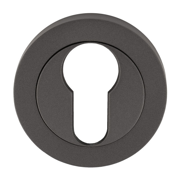 Carlisle Brass - Carlisle Brass Euro Escutcheon - Anthracite - EUL001ANT - Choice Handles