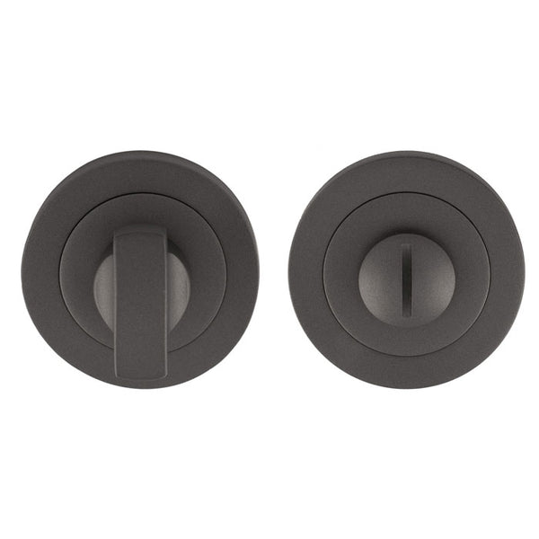Carlisle Brass - Turn & Release On Concealed Fix Round Rose - Anthracite - EUL004ANT